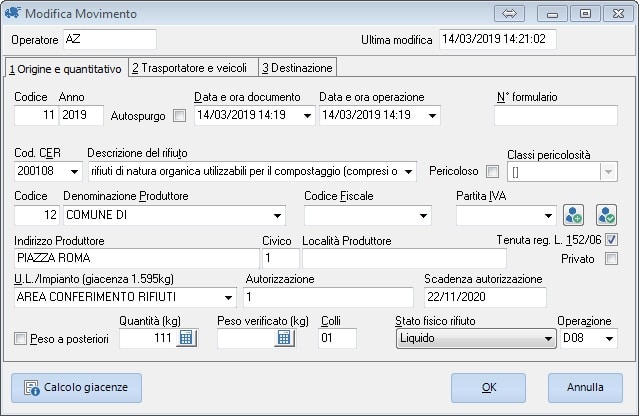 registri rifiuti dichiarazione MUD ecocerved